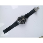 Carrera Calibre HEUER 01 Chrono 43mm Ceramic Bezel Black Dial SS Case XF A1887