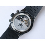TAG Heuer Carrera Calibre Heuer 01 CLEP Special Edition PVD Case Grey Dial Rubber XF A1887 Chrono