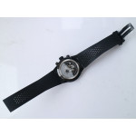 TAG Heuer Carrera Calibre Heuer 01 CLEP Special Edition PVD Case Grey Dial Rubber XF A1887 Chrono