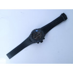 Carrera Calibre HEUER 01 Chrono 43mm Ceramic Case&Bezel All Black Rubber Strap XF A1887