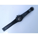 Carrera Calibre HEUER 01 Chrono 43mm Ceramic Case&Bezel All Black Rubber Strap XF A1887