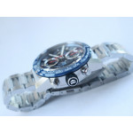 Carrera Calibre HEUER 01 Chrono 43mm Ceramic Bezel Blue SS/SS Bracelet  XF A1887 