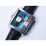 Tag Monaco Chronograph SS Case 6 Dials Japan Quartz VK64A