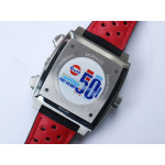 Tag Monaco Chronograph SS Case 6 Dials Japan Quartz VK64A