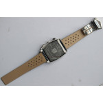 Tag Monaco Chronograph SS Case Blue Dial Japan Quartz VK64A
