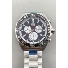 Tag F1 Chrono SS Black Dial Bracelet Swiss Quartz