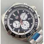 Tag F1 Chrono SS Black Dial Bracelet Swiss Quartz