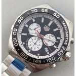 Tag F1 Chrono SS Black Dial Bracelet Swiss Quartz