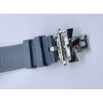 Overseas 4500V SS 1:1 Best Edition Blue Dial on Blue Rubber Strap A5100 ZF