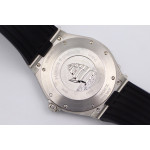 Overseas Ref.47040 SS Case Grey Dial Rubber Strap 8F A1126