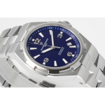 Overseas 47040 SS 1:1 Best Edition Blue Textured Dial Bracelet PPF A1226