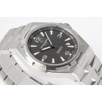 Overseas 47040 SS 1:1 Best Edition Grey Textured Dial Bracelet PPF A1226