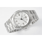 Overseas 47040 SS 1:1 Best Edition White Textured Dial Bracelet PPF A1226