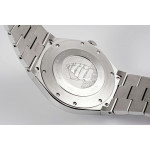 Overseas 47040 SS 1:1 Best Edition White Textured Dial Bracelet PPF A1226