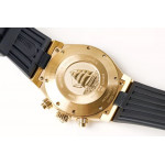 Overseas Chrono Ref.5500V Gold Case White Dial Rubber Strap 8F A5200